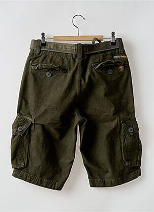 Bermuda poches taille normale vert SUPERDRY homme