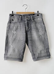 Bermuda gris LE TEMPS DES CERISES pour homme seconde vue