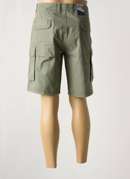 Bermuda poches taille normale vert BUGATTI homme