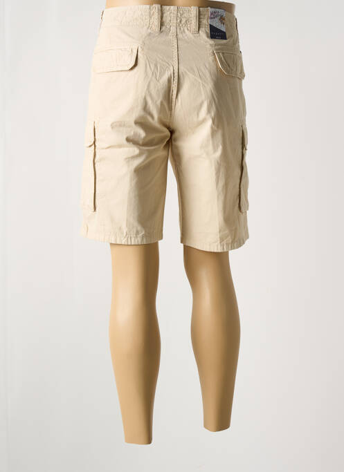 Bermuda poches taille normale beige BUGATTI homme