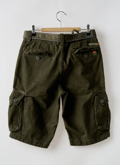 Bermuda poches taille normale vert SUPERDRY homme