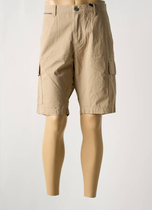 Bermuda beige TOMMY HILFIGER pour homme