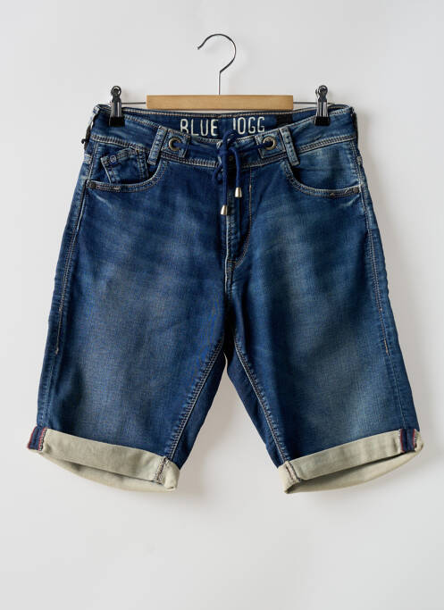 Bermuda bleu LE TEMPS DES CERISES pour homme
