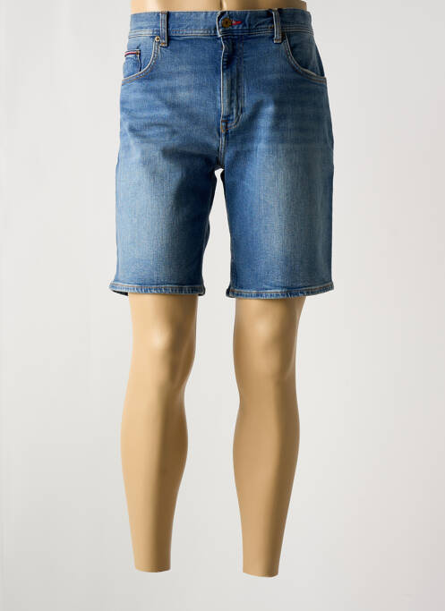 Bermuda bleu TOMMY HILFIGER pour homme