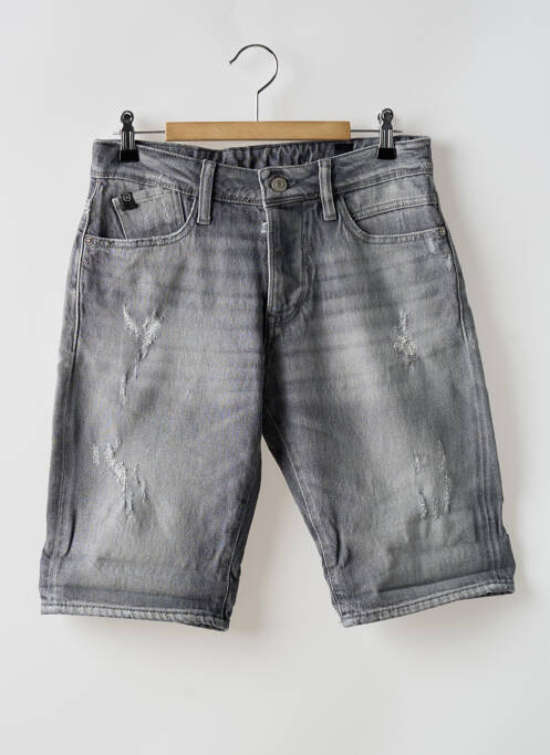 Bermuda gris LE TEMPS DES CERISES pour homme