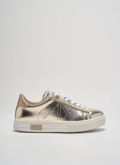 Baskets or ARMANI EXCHANGE pour femme