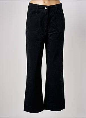 Pantalon flare stretch taille haute noir ARTLOVE femme
