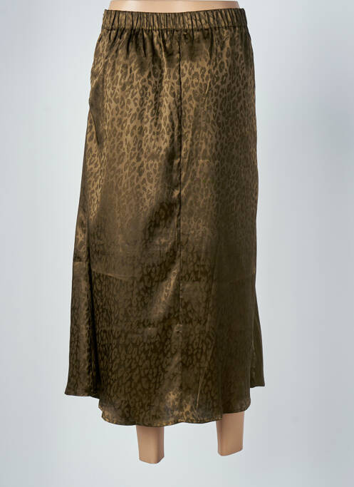 Jupe longue vert LILI SIDONIO pour femme