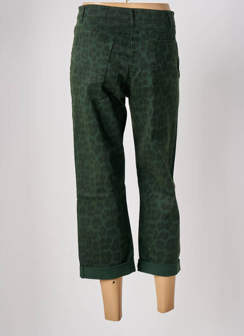 Pantalon 7/8 vert JOHANNA PARIS pour femme