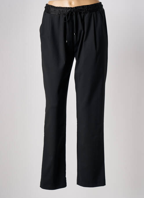 Pantalon droit noir LA PETITE FRANCAISE pour femme