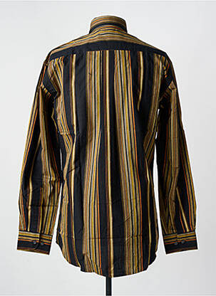 Chemise manches longues manches longues noir KING'S ROAD homme