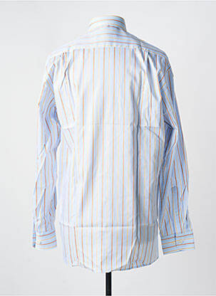 Chemise manches longues manches longues bleu SEIDEN STICKER homme