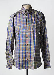 Chemise manches longues manches longues gris JUPITER homme