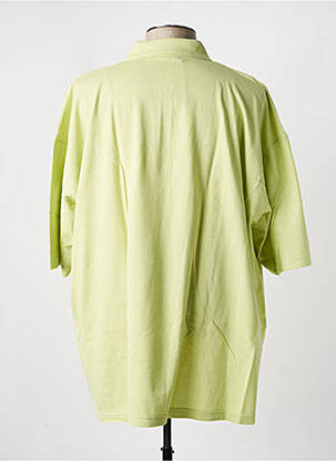Polo coupe droite manches courtes vert GIRAMONDO homme