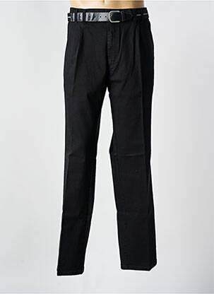 Pantalon droit coupe droite noir PIONIER homme
