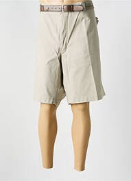 Bermuda coupe droite gris PIONIER homme