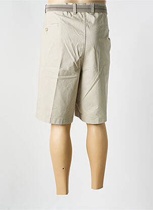Bermuda coupe droite gris PIONIER homme