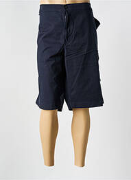 Bermuda coupe droite bleu PIONIER homme