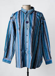 Chemise manches longues bleu KING'S ROAD pour homme seconde vue