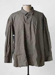 Chemise manches longues noir JUPITER pour homme seconde vue