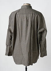 Chemise manches longues noir JUPITER pour homme seconde vue