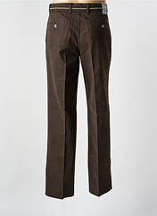 Pantalon droit marron PIONIER pour homme seconde vue