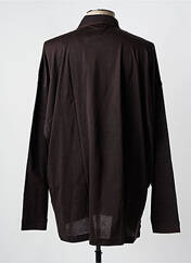 Polo marron GIRAMONDO pour homme seconde vue
