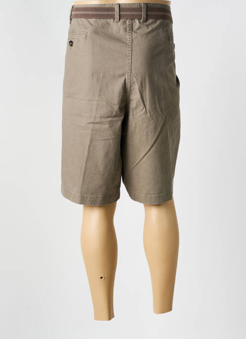 Bermuda beige PIONIER pour homme