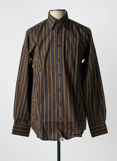 Chemise manches longues gris JUPITER pour homme
