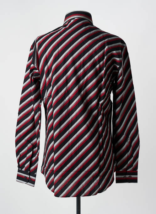 Chemise manches longues noir JUPITER pour homme