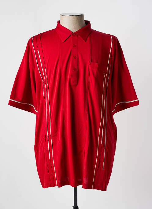 Polo rouge MONTE CARLO pour femme