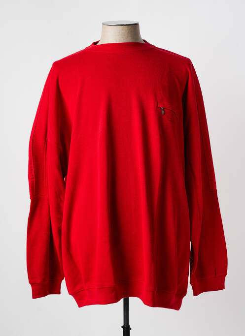 Pull rouge GIRAMONDO pour homme