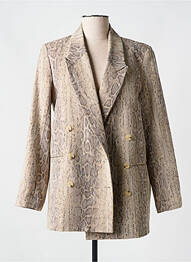 Blazer coupe cintrée beige ROSEANNA femme