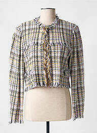 Veste chic col rond violet ISABEL MARANT femme