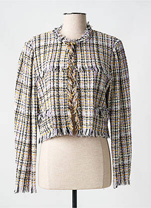 Veste chic col rond violet ISABEL MARANT femme