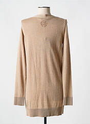 Gilet manches longues marron MALIPARMI pour femme seconde vue