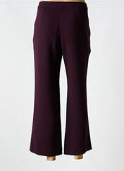 Pantalon 7/8 violet MALIPARMI pour femme seconde vue