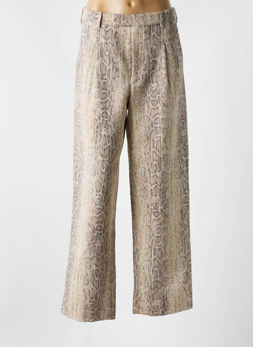 Pantalon droit beige ROSEANNA pour femme