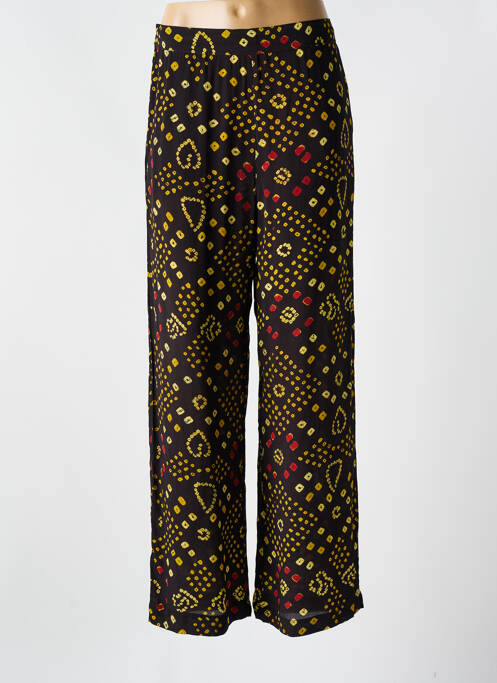 Pantalon droit noir MAISON HOTEL pour femme