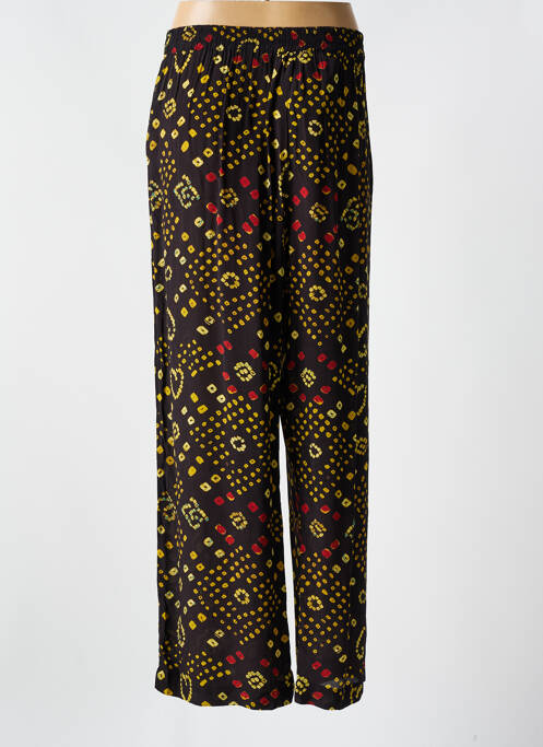 Pantalon droit noir MAISON HOTEL pour femme