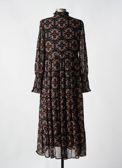 Robe mi-longue noir JOLIE JOLIE PAR PETITE MENDIGOTE pour femme