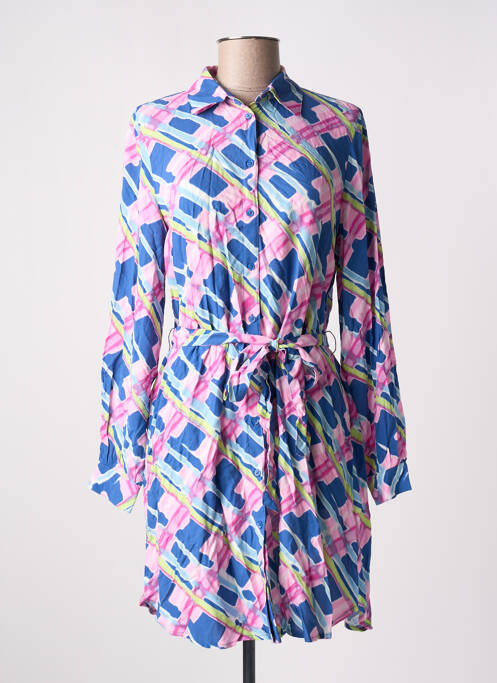 Robe courte bleu B.YOUNG pour femme