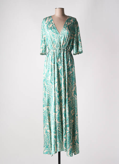 Robe longue vert B.YOUNG pour femme