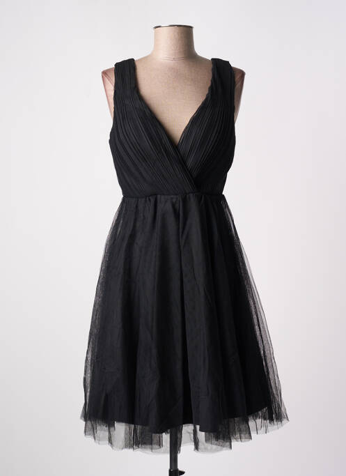 Robe mi-longue noir PINK BOOM pour femme