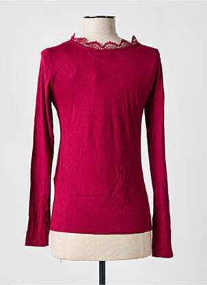 T-shirt manches longues manches longues rouge VILA femme