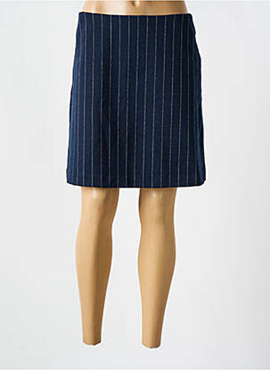 Jupe courte poches bleu B.YOUNG femme