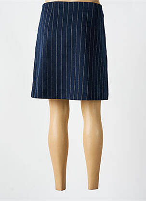 Jupe courte poches bleu B.YOUNG femme