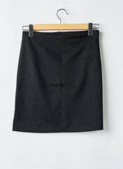 Jupe courte noir ICHI pour femme seconde vue