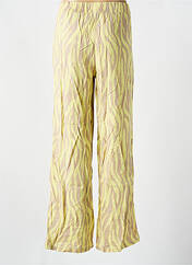 Pantalon large jaune B.YOUNG pour femme seconde vue