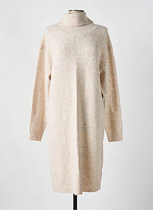 Robe pull beige DEELUXE pour femme
